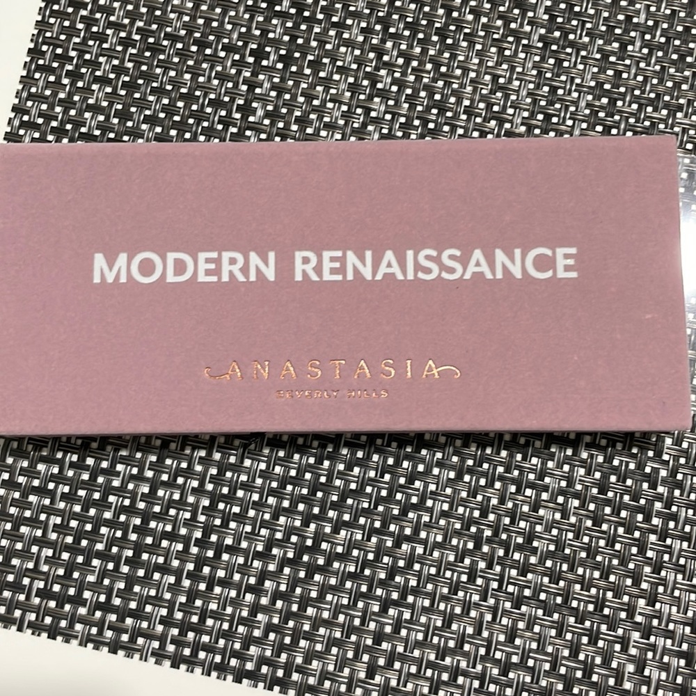 Brand new modern renaissance pallet